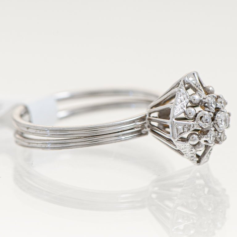 Anillo de Oro con Brillantes - imagen 2