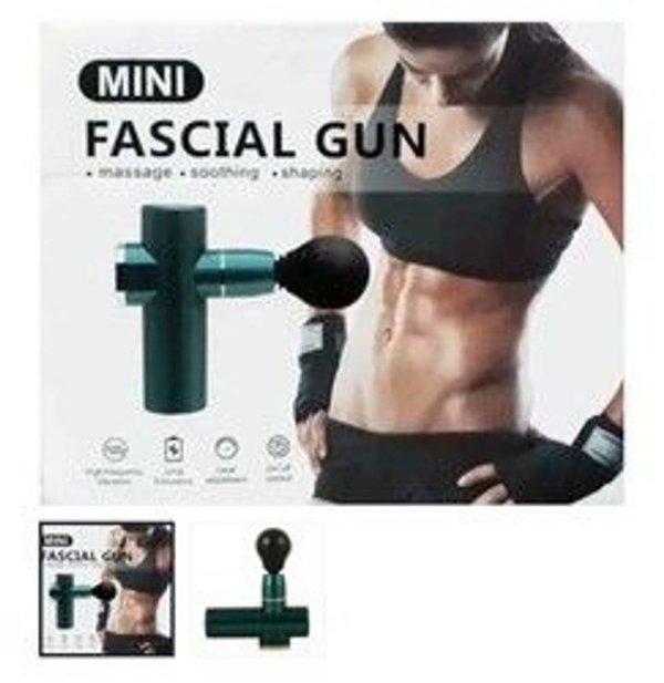 Mini Pistola de Masaje Muscular Fascial Gun Portátil