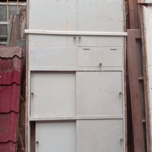Frente de Placard Gris de Madera - Medidas 211 x 119 cm - imagen 1
