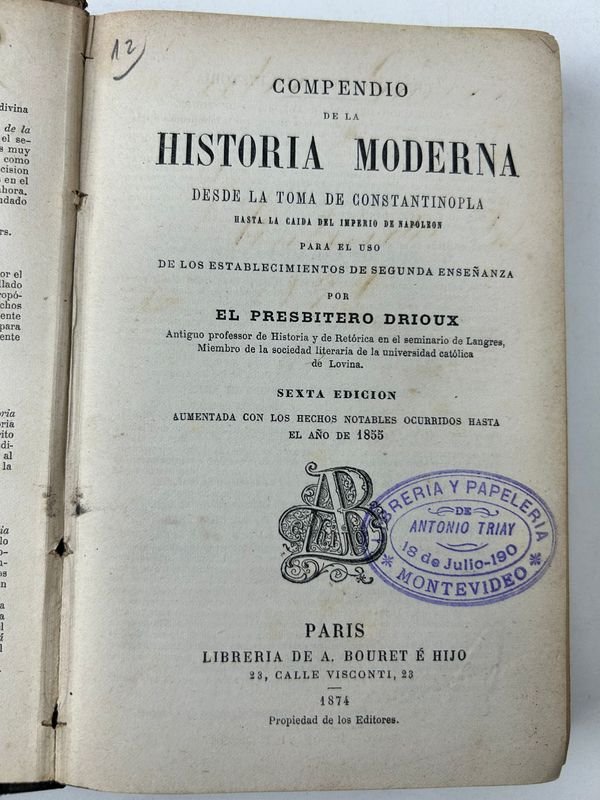 Libros históricos antiguos de la Edad Media y Moderna - imagen 2