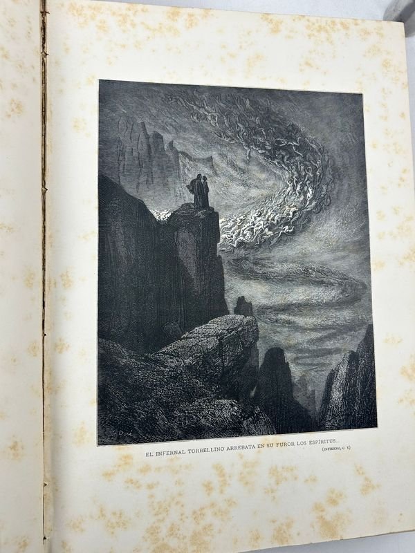 La Divina Comedia de Dante Alighieri, traducción de Cayetano Rosell - imagen 7