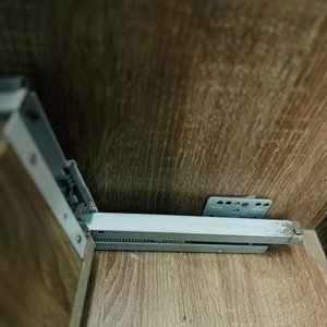 Mueble de Baño con Cajón Color Madera Oscura - imagen 2