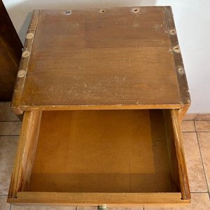 Mueble Auxiliar de Madera con Cajón y Puerta - imagen 2