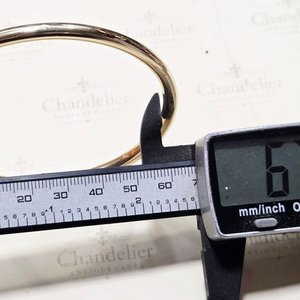 Esclava Reforzada en Oro 18k Gruesa - imagen 7