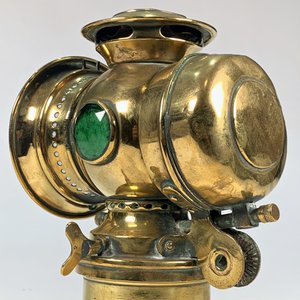 Farol Réplica en Bronce para Carruaje Antiguo - Decoración Vintage - imagen 4