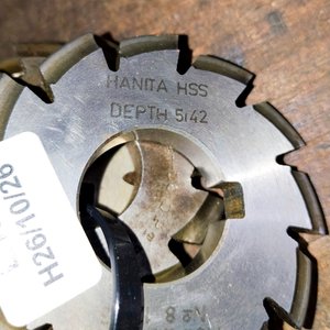Juego de 8 Módulos de Fresa 2.5 Hanita HSS - imagen 3