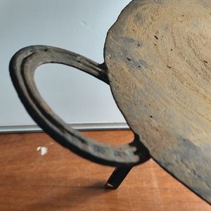 Disco de Arado Grande con Patas y Asas, Sin Uso - imagen 2