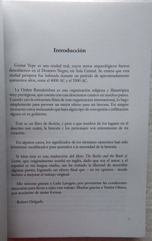 Libro de Ficción Uruguaya: Los Ríshis y el Libro De Secretos - imagen 4
