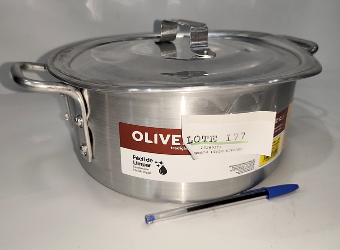 Olla de Aluminio con Tapa Nueva - imagen 2