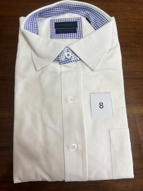 Camisa Blanca Porto Acais Talle XL 100% Algodón - imagen 1