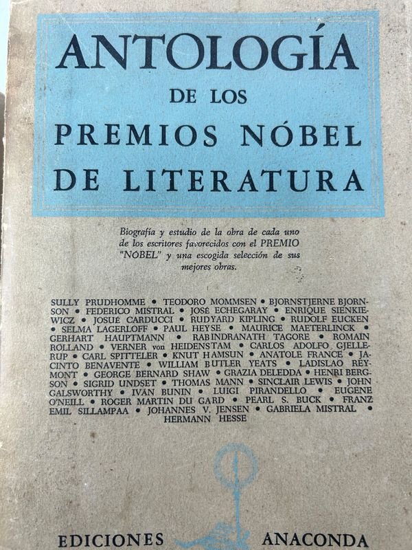 Antología de los Premios Nobel de Literatura - Ediciones Anconda - imagen 2