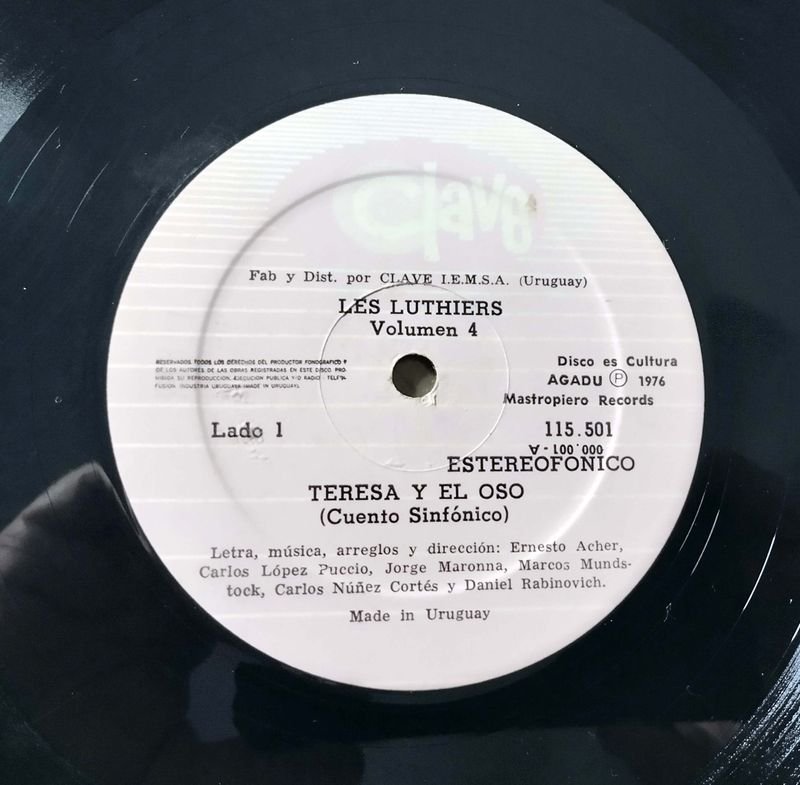 Vinilo de Les Luthiers: Volumen 4, LP Uruguayo, 1976 - imagen 6