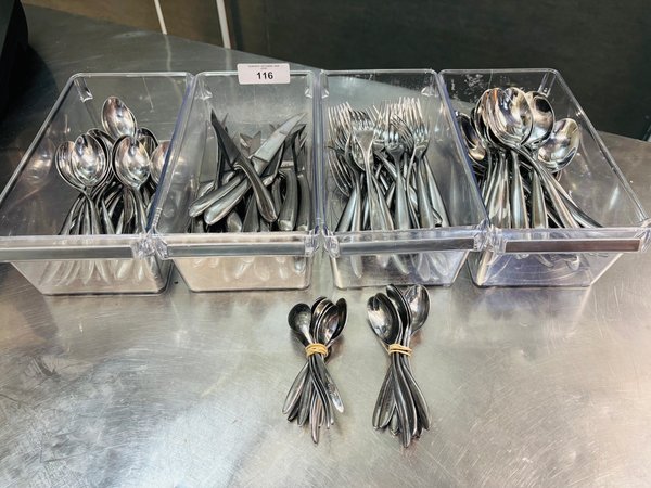 Conjunto de Cubiertos de Acero Inoxidable Marca California