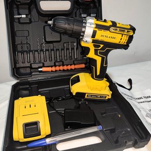 Taladro Recargable DUNDI 24V con 2 Baterías de Litio y Accesorios - imagen 1