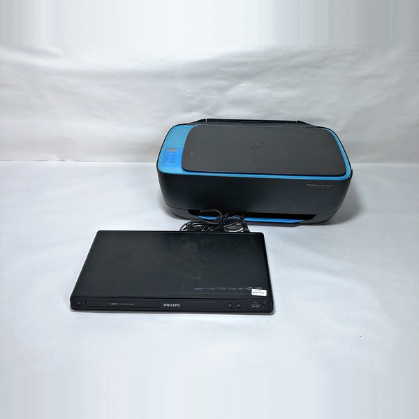 Impresora Multifunción HP y Reproductor DVD Philips
