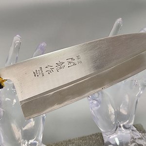 Cuchillo de Chef Profesional Japonés, Hoja Ancha de Acero Inoxidable, Mango de Madera - imagen 2