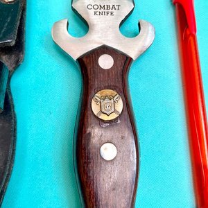Cuchillo Daga de Bota "Combat Knife" Vintage Réplica clásica de época inspirada en el icónico diseño Western W77. - imagen 6
