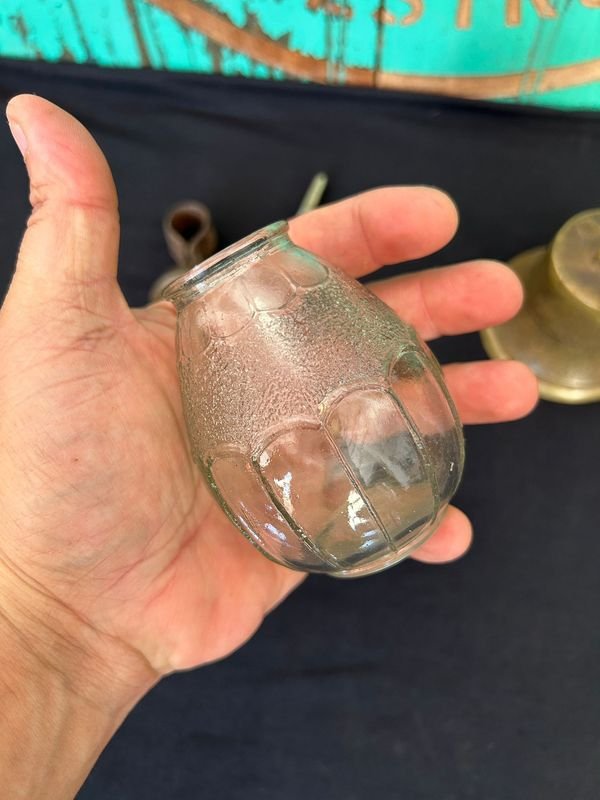 Lindo lote mate vidrio bombilla plata y oro cencerro y sonajero - imagen 2