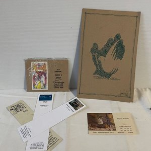 Lote siguiente: Invitaciones y Tarjetas de Colección de Jorge Presno y otros artistas
