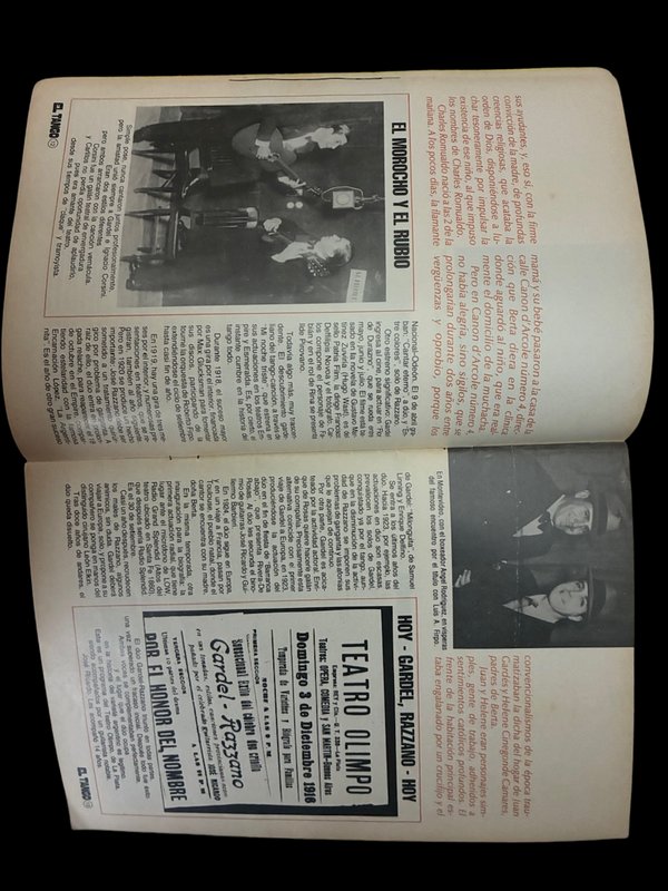 El Tango: Historia de sus Intérpretes - Revista Argentina con Fotos y Discografía - imagen 1