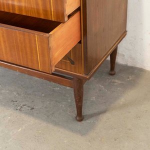 Cómoda Baja Danesa con Marqueterie y Seis Cajones - imagen 2