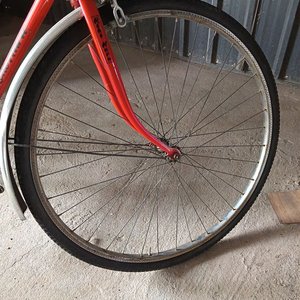 Bicicleta de Dama Rodado 26 Roja - imagen 3