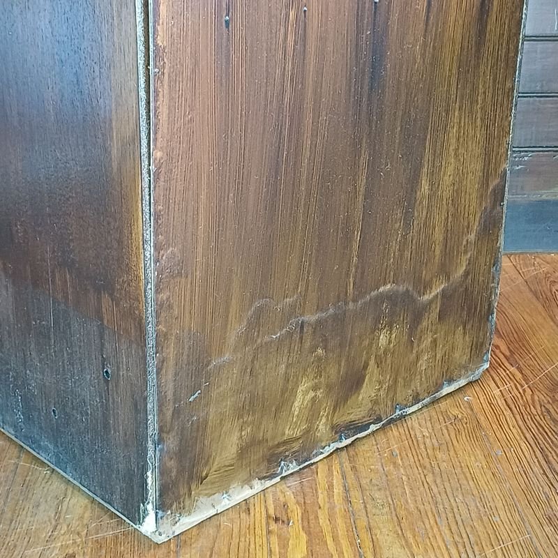 Repisa de madera macisa con estantes - imagen 6