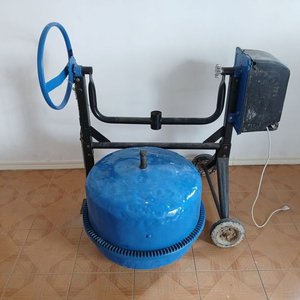 Mezcladora de Material Eléctrica Azul - imagen 2