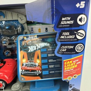 Taller de Servicio Hot Wheels con Coche y Accesorios - imagen 7
