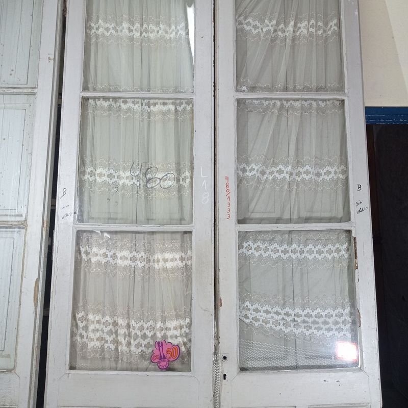 Puertas de pinotea sin marco para decoración - imagen 3