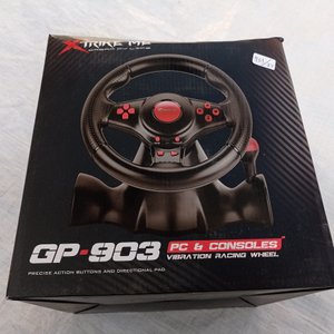 Dos piezas: parlante y volante para PC. Sin uso. - imagen 3