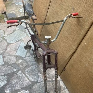 Bicicleta Antigua Top de Niño para Restaurar con Dos Juegos de Ruedas - imagen 7