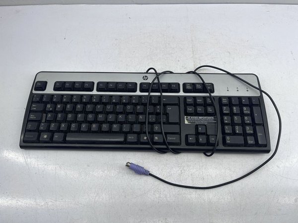 Teclado HP USB Negro con Detalle - imagen 1