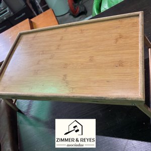 Mesa Desayunadora Plegable de Bambú - imagen 6