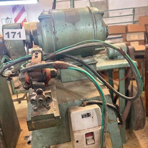 Pulidora de Zapatería Industrial con Pie Metálico y Motor - imagen 1