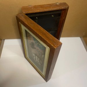 Reloj de Pared Porta Llaves Decorativo con Diseño Náutico - imagen 2