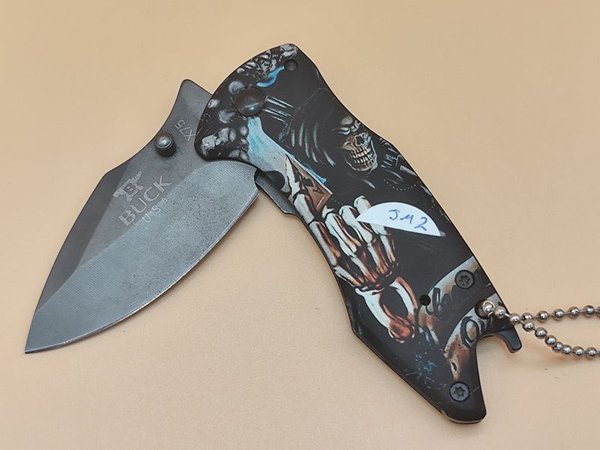 Navaja Buck de alta calidad con diseño de esqueleto - imagen 1