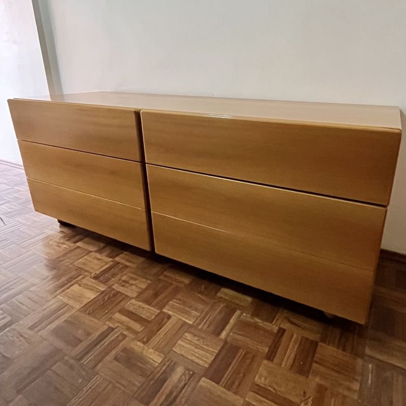 Mueble de madera maciza con seis cajones traído de España - imagen 2