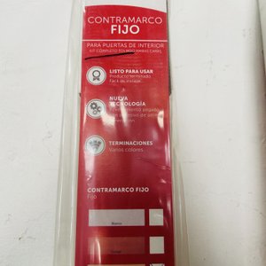 Lote #087 – 12 Contramarcos fijos para puertas de interior – sin uso - imagen 2