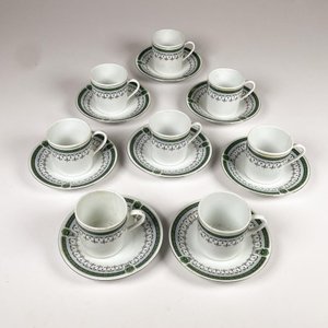 Lote anterior: Juego de 8 Pocillos de Café de Loza China con Platillos