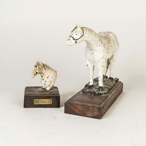 Lote siguiente: Figura y Busto de Caballo en Pasta, Expo Prado 2010