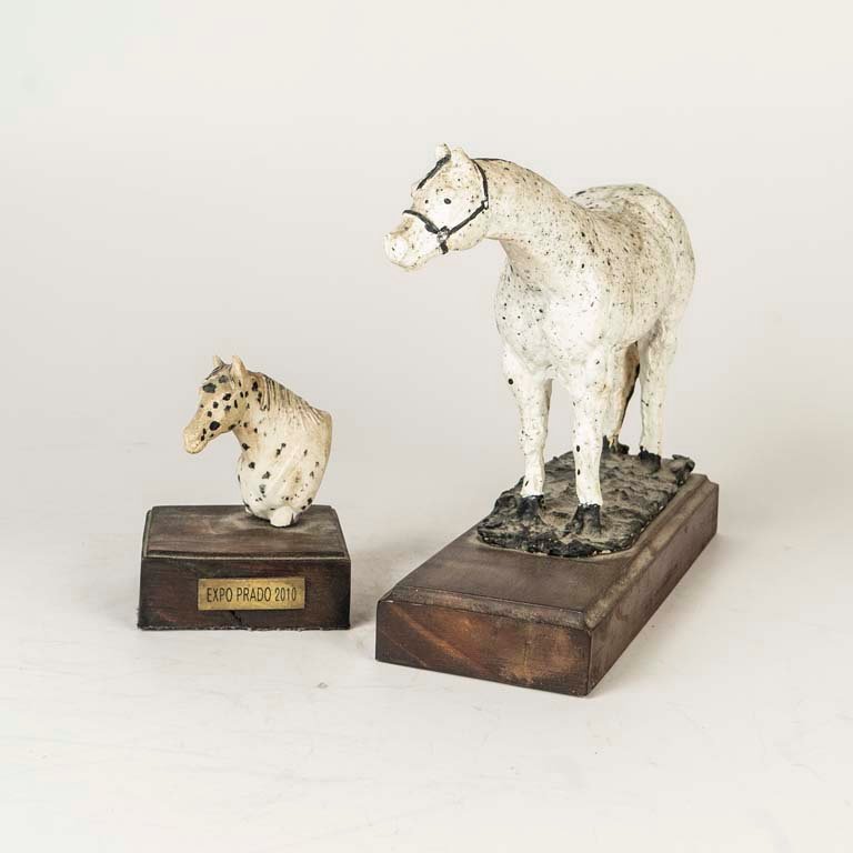 Figura y Busto de Caballo en Pasta, Expo Prado 2010
