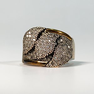 Anillo de Fantasía con Diseño de Hoja y Circones - imagen 2