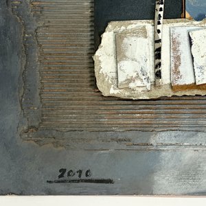 Lote siguiente: Cuadro "Constructivo Abstracto" Técnica Mixta en Relieve Firmado E.W. Soto (2010)