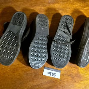 4 Pares de Championes Negros de Lona para Niños - imagen 3