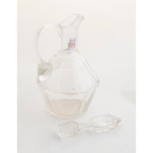 Jarra de Cristal Hialino con Tapa y Asa - 30cm - imagen 4