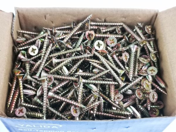 Tornillos para Madera Autorroscantes Yalida 4x50mm (400 Unidades)
