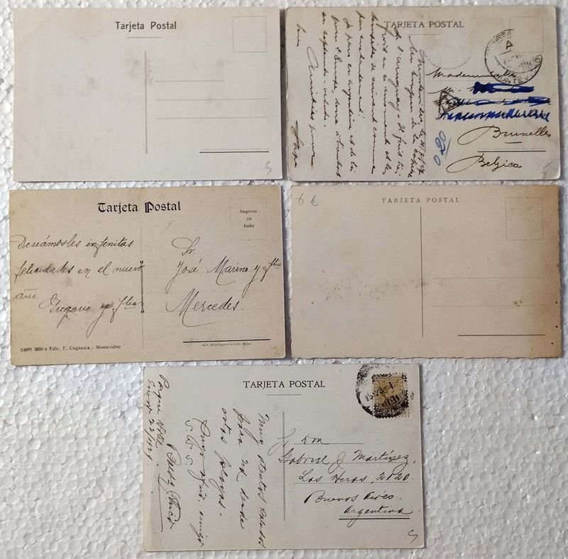Lotes de postales antiguas de Montevideo - imagen 2