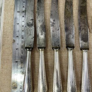 Cubertería Antigua Solingen de Acero al Carbono - 33 Piezas - imagen 10