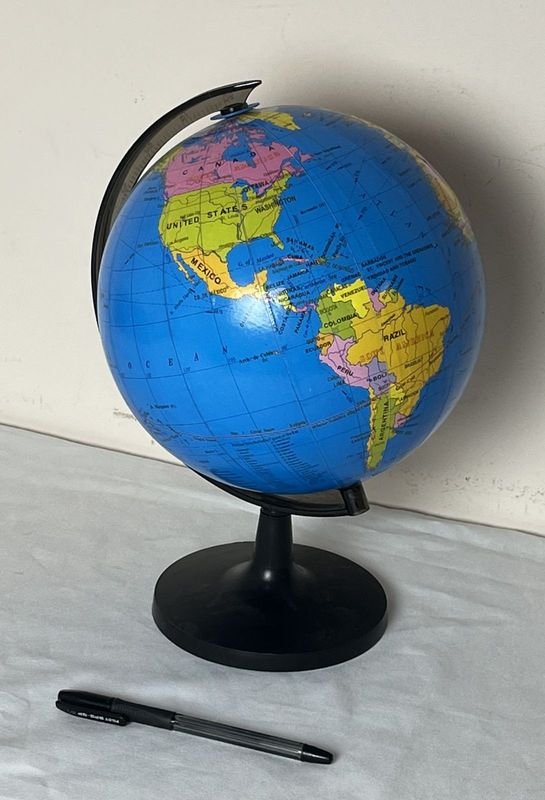 Globo terráqueo de vidrio colorido - imagen 2
